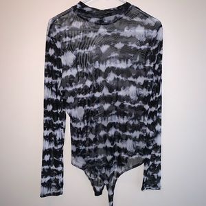 Tye dye Mesh Top